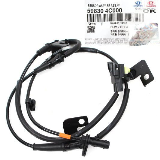 ABS Wheel Speed Sensor FRONT RIGHT GENUINE for 2012-2016 Kia Optima 598304C000