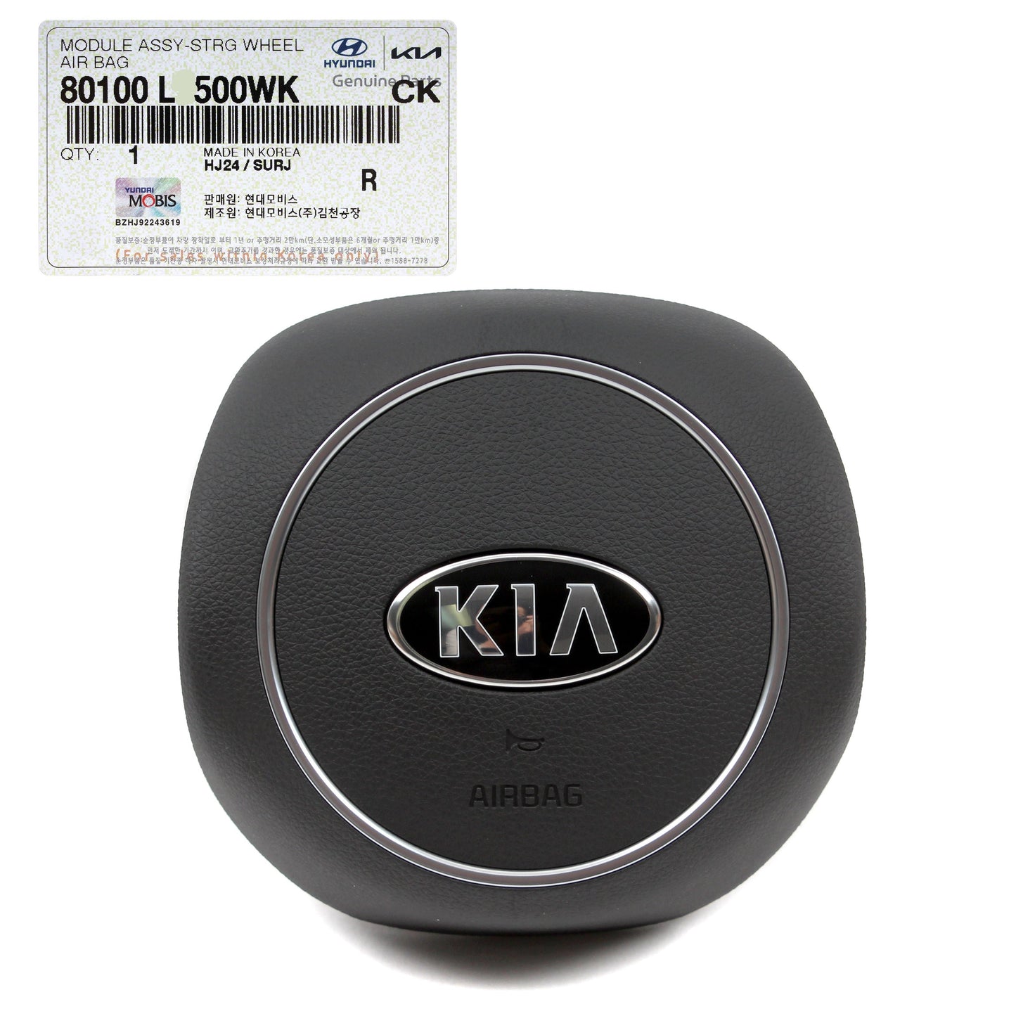 GENUINE Steering Wheel Air Bag for 2021 Kia K5 80100L3500WK