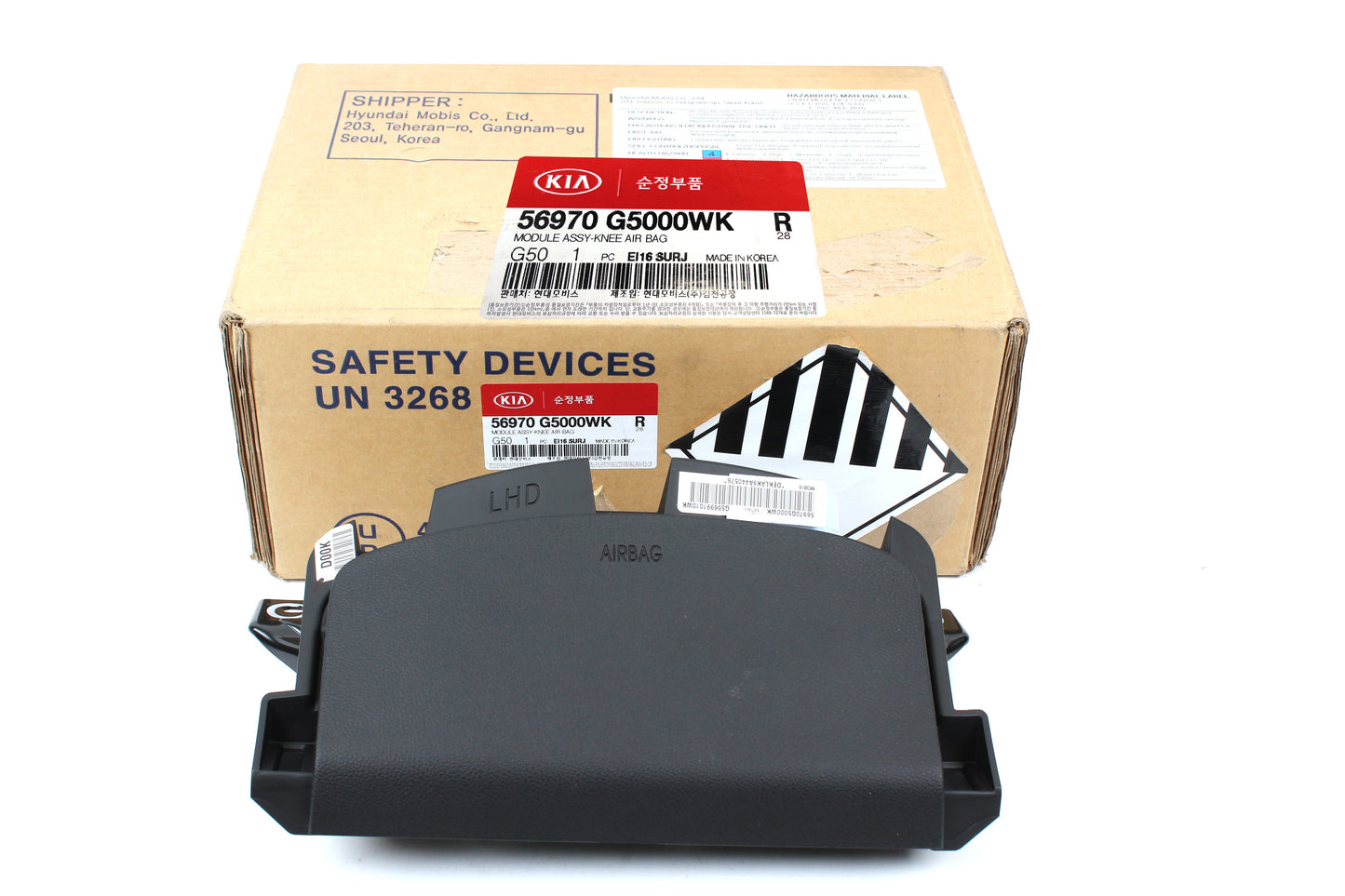 Safety Module Assembly Knee Air Bag Genuine - 56970G5000WK