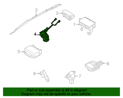 GENUINE Clock Spring for 2011-2015 Hyundai Tucson 934902M300